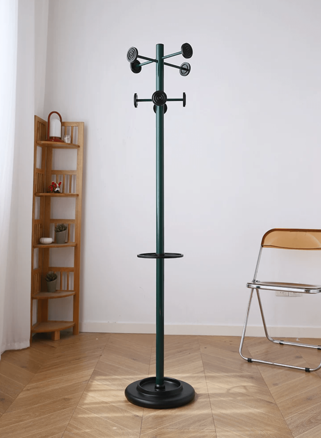 Rufian Soporte para sombrillas con perchero