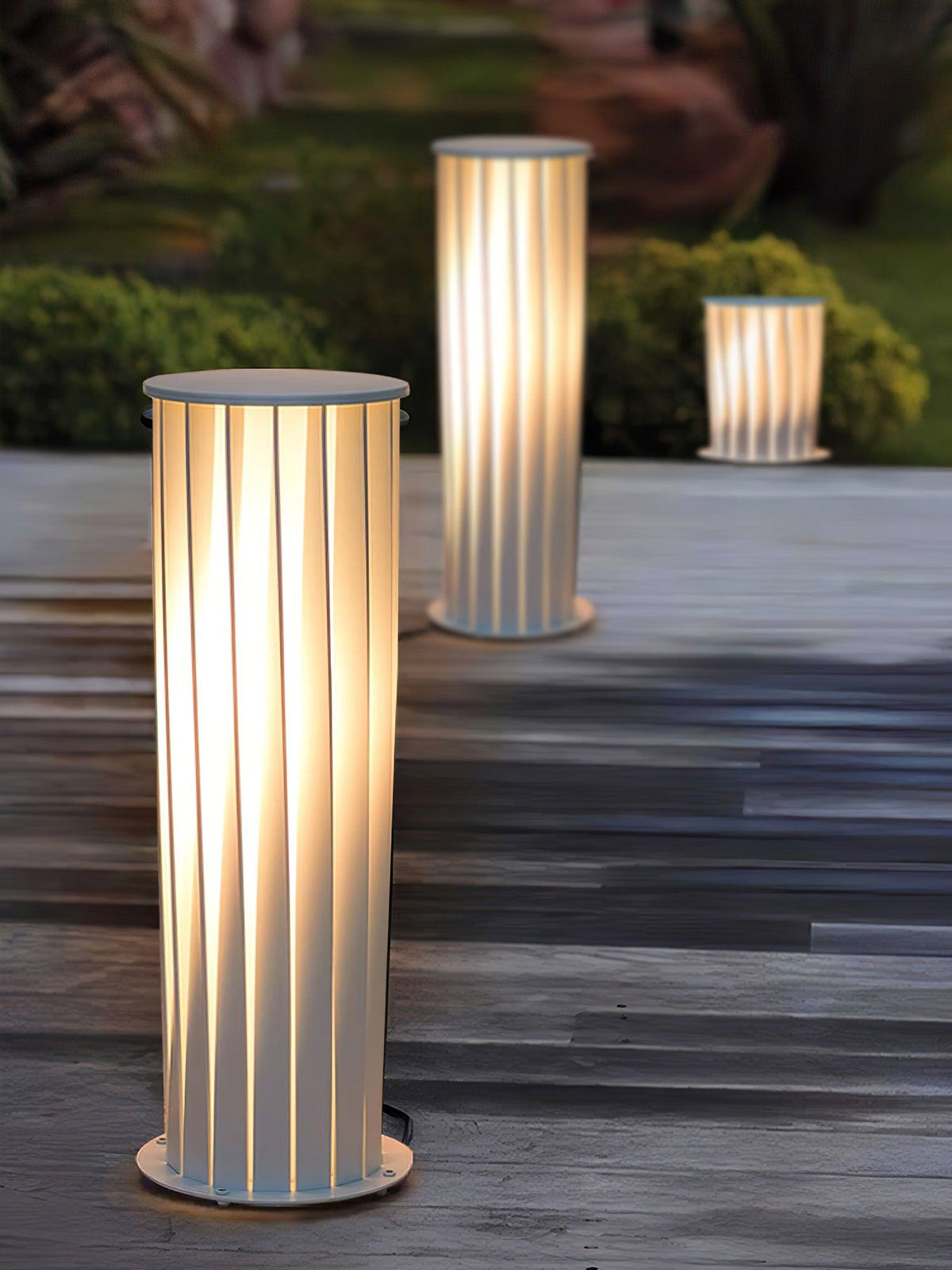 Veliria luminaria exterior de acrílico