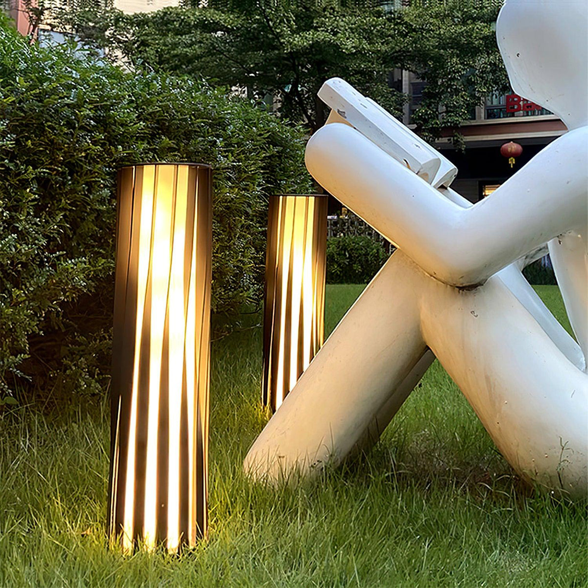 Veliria luminaria exterior de acrílico
