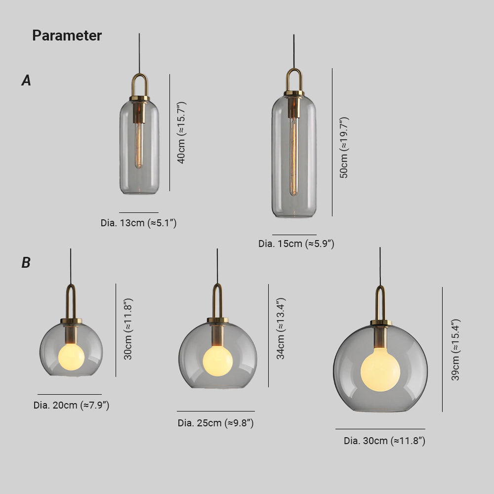 Vitra   Glass Pendant Light