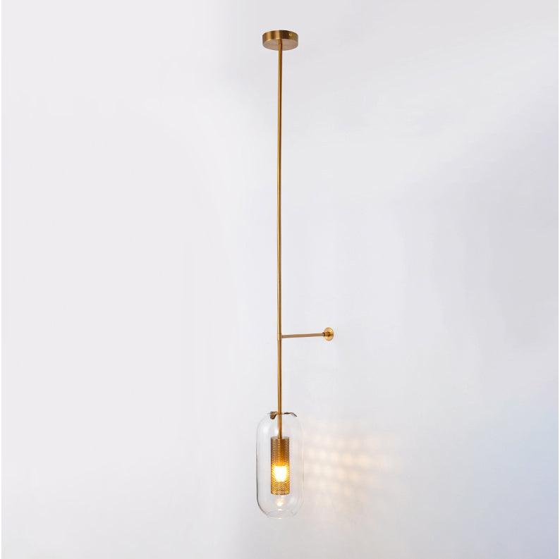 Dae aplique de pared moderno minimalista de vidrio