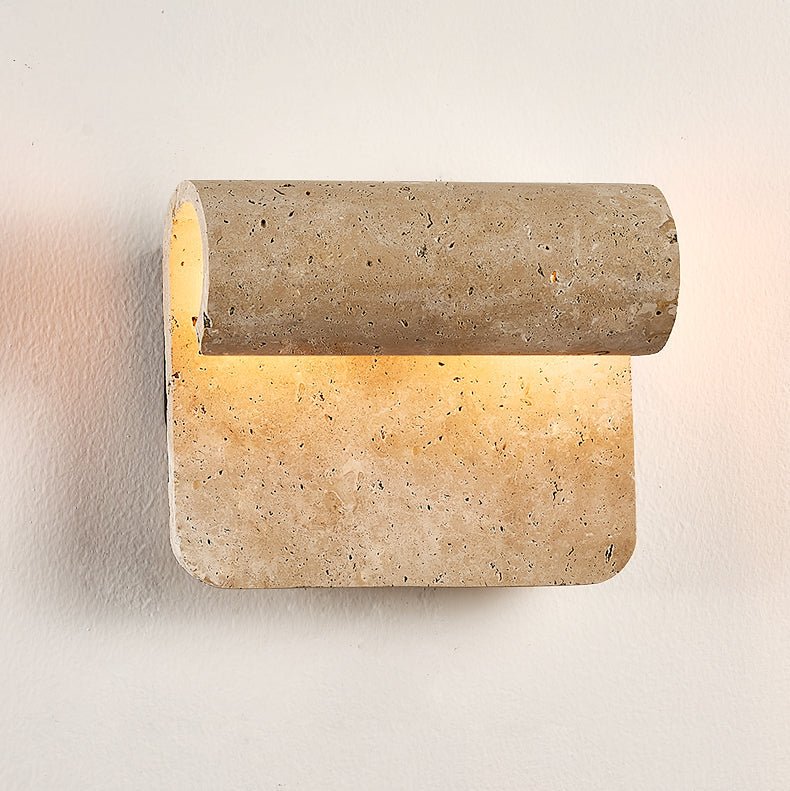 Vaelan aplique de pared travertino