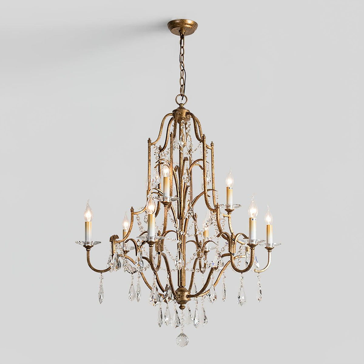 Kristy Crystal  Chandelier  Gorgeous Special  Farmhouse