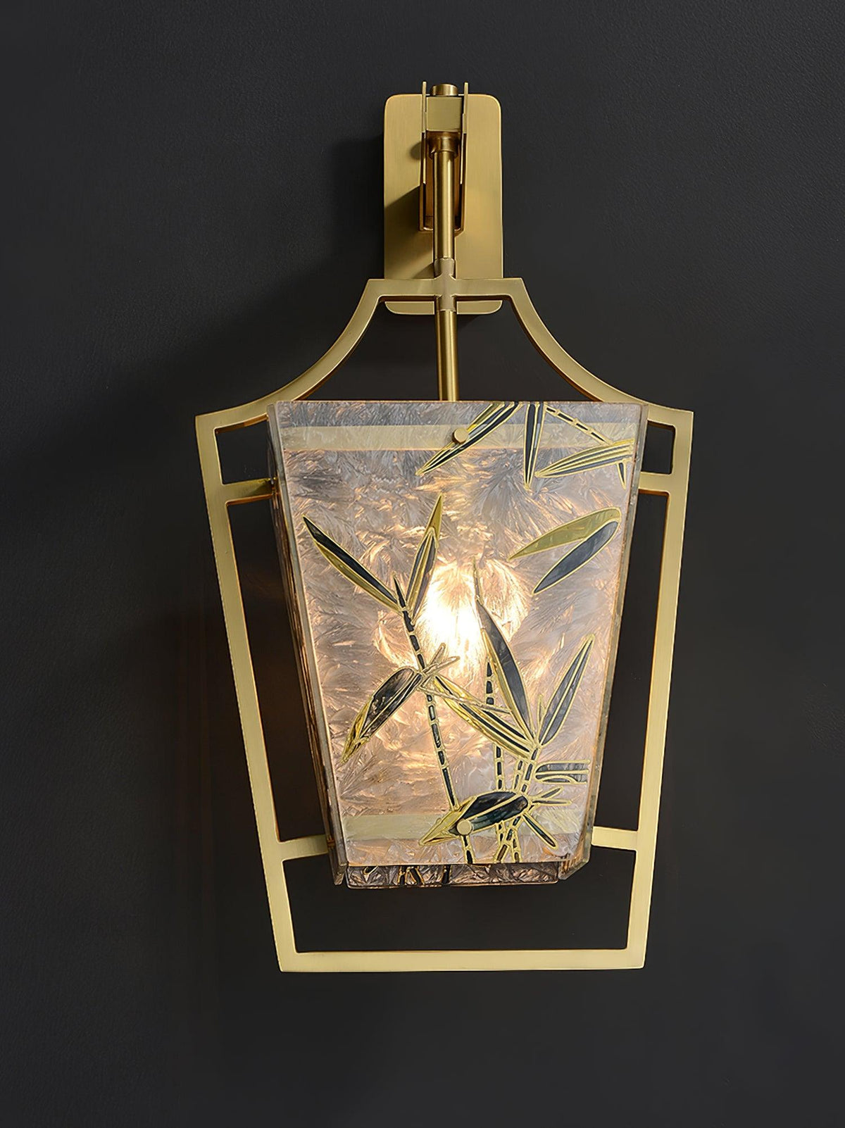 Zenith aplique de pared elegante en latón