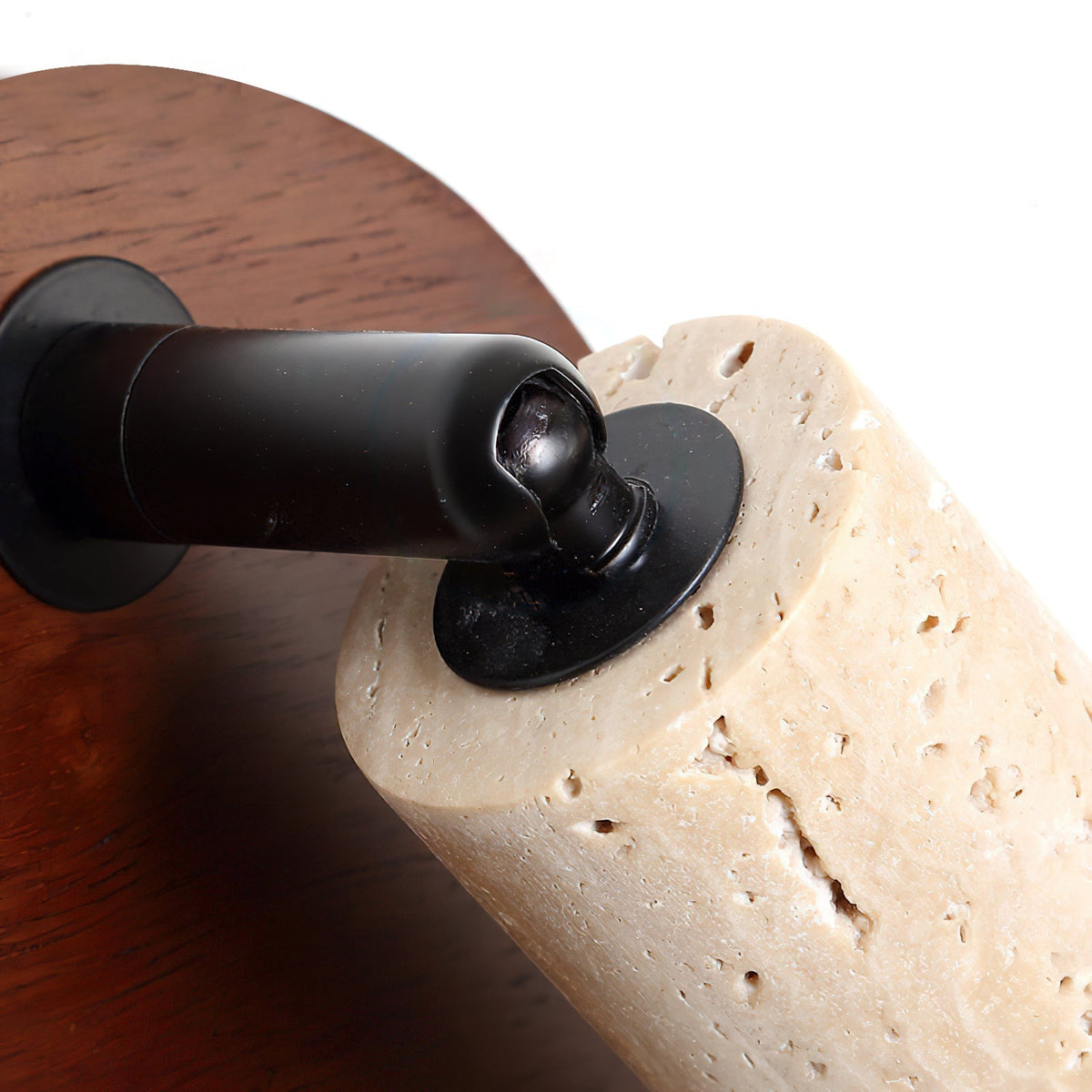 Aspen aplique de pared de travertino beige