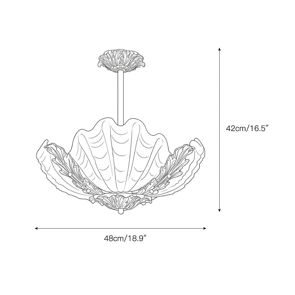 Renoella lámpara de techo