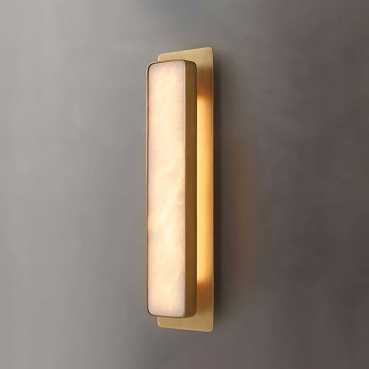 Karix aplique de pared lineal de alabastro