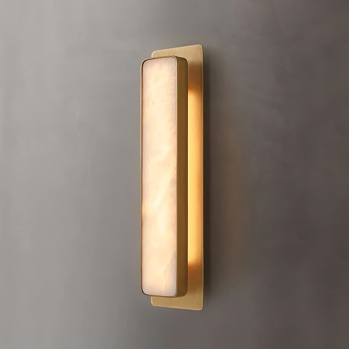Karix aplique de pared lineal de alabastro