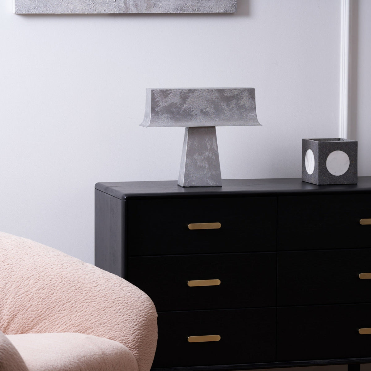 Slate lámpara de mesa minimalista