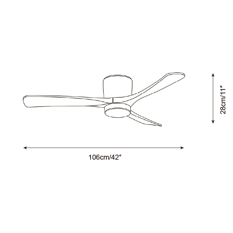 Miroise ventilador de techo con luz