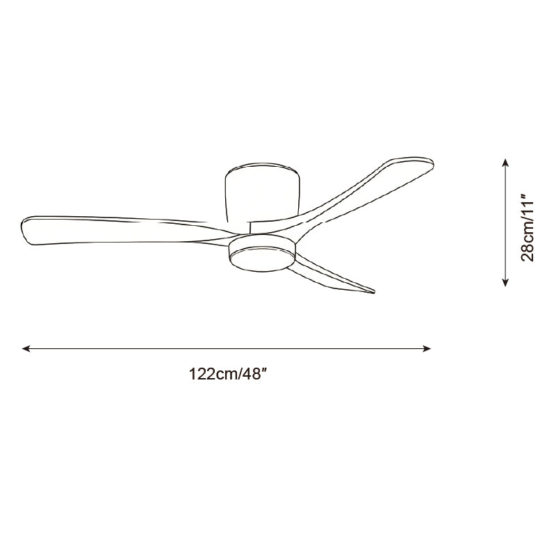 Miroise ventilador de techo con luz