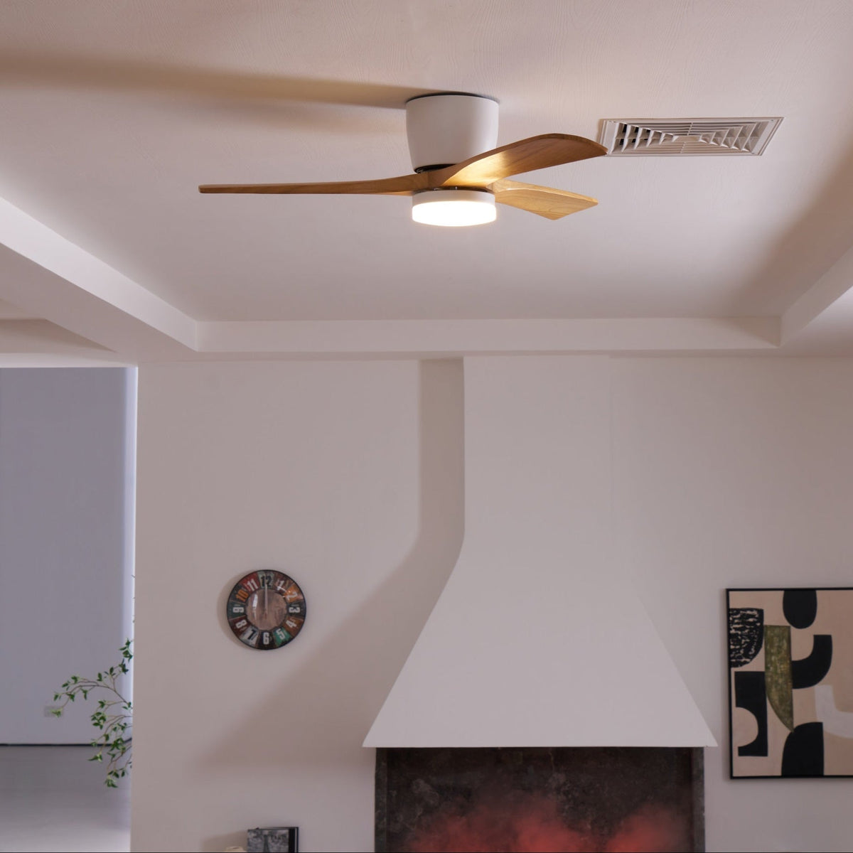 Miroise ventilador de techo con luz
