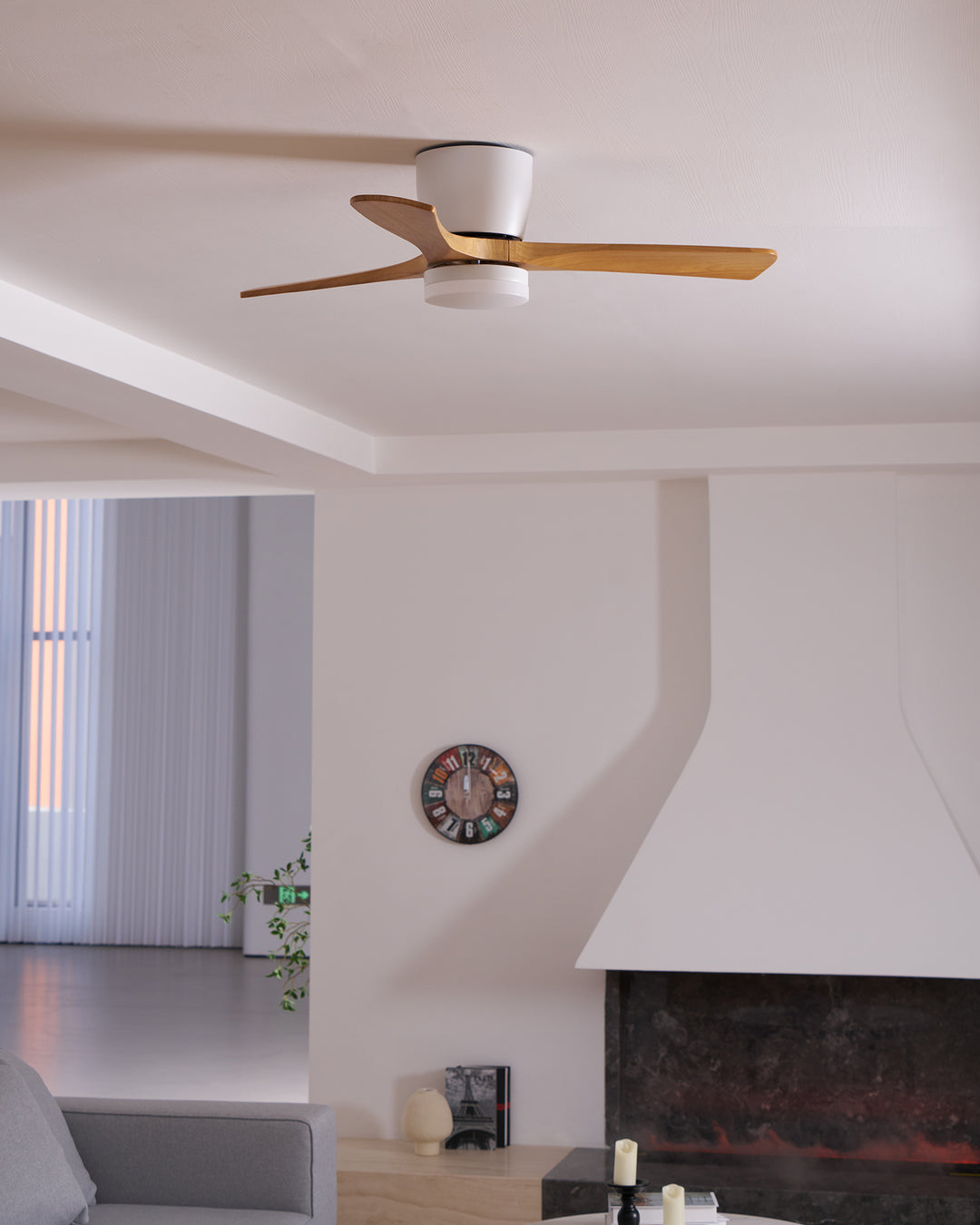 Miroise ventilador de techo con luz