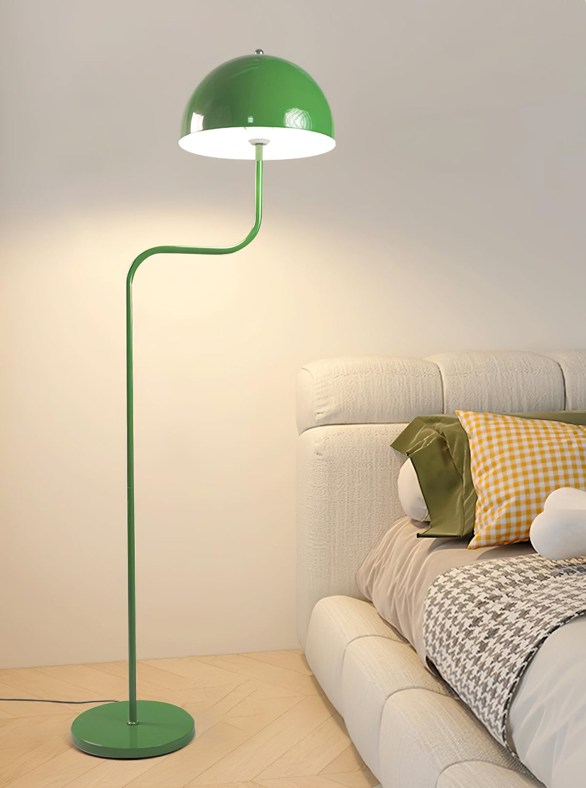 Narain lámpara de pie de vidrio minimalista
