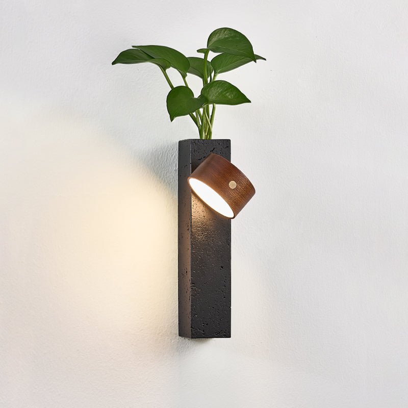 Prax aplique de pared Lámpara de pared regulable recargable