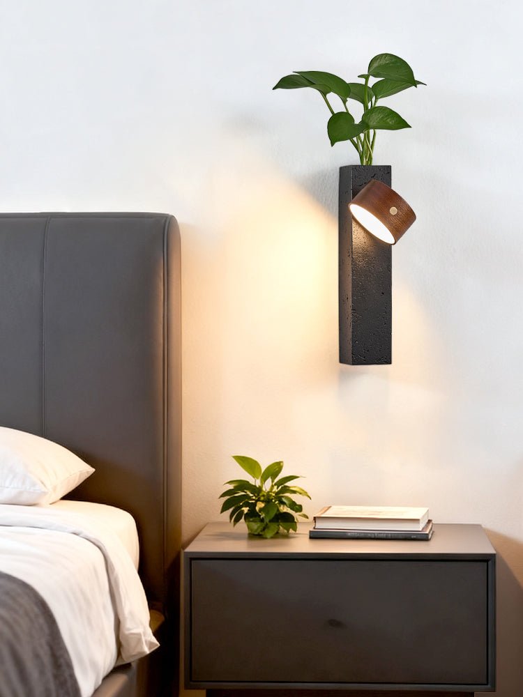 Prax aplique de pared Lámpara de pared regulable recargable