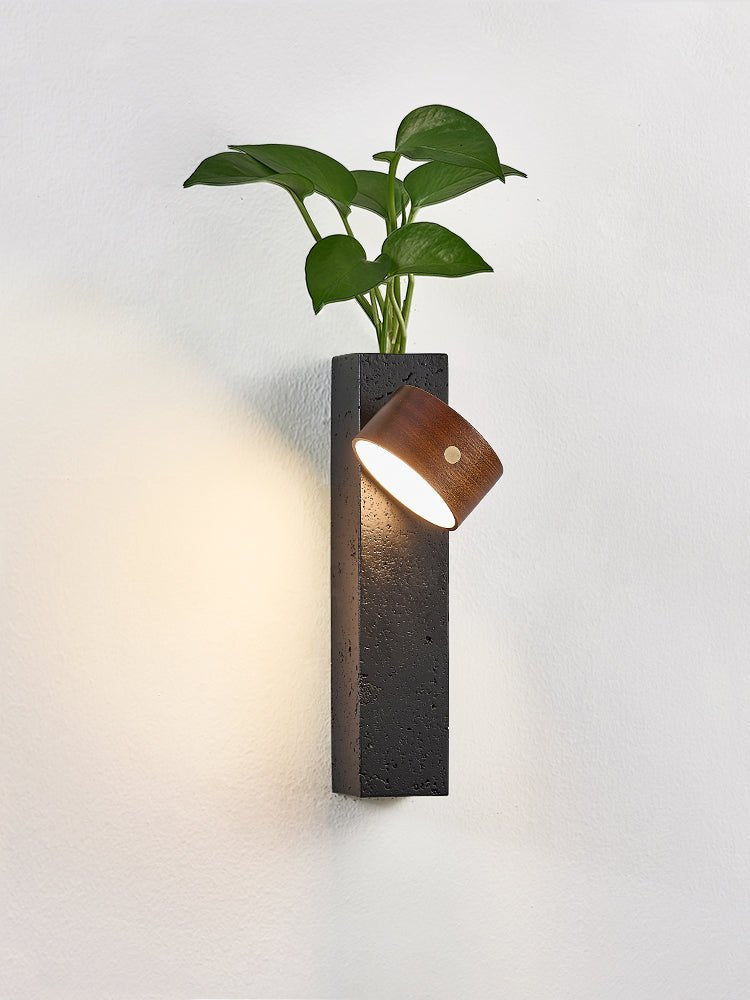 Prax aplique de pared Lámpara de pared regulable recargable