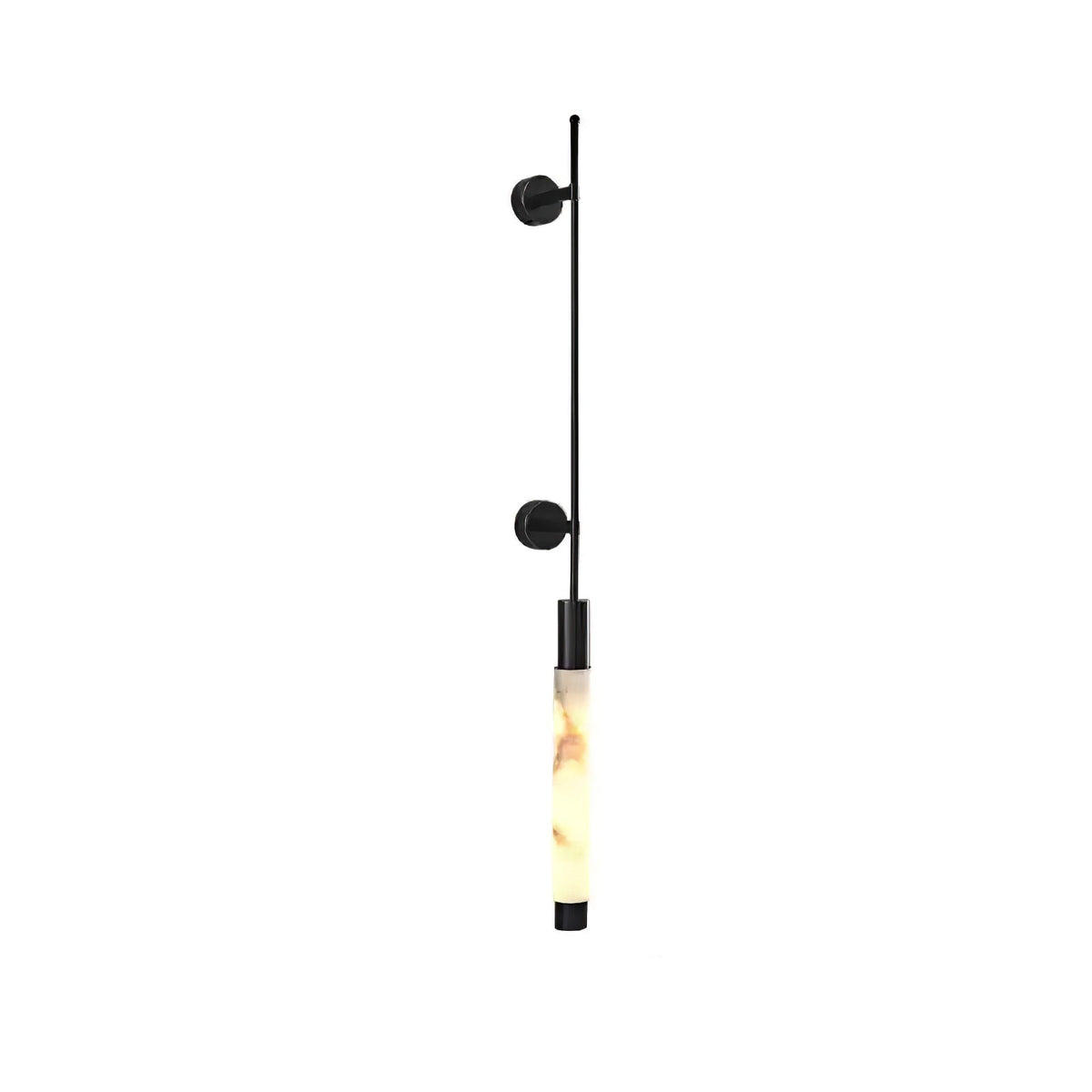 Rico aplique de pared minimalista en alabastro