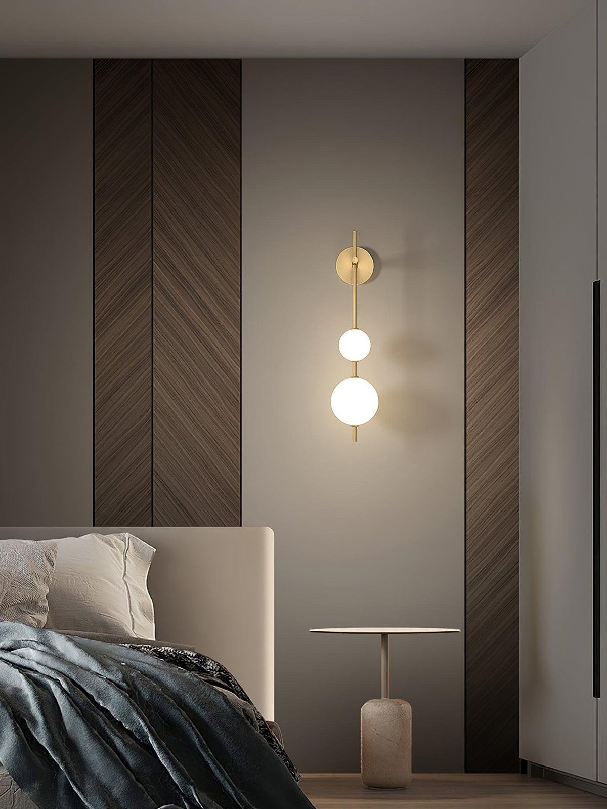 Miriiella aplique de pared Vertical esfera minimalista