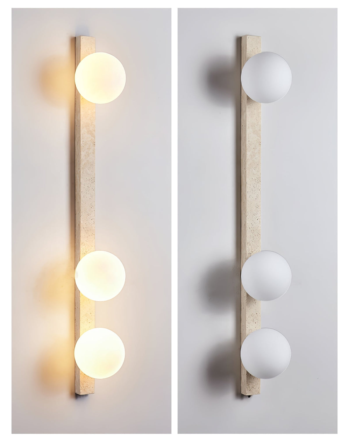 Zoshaira Aplique de pared Travertino Contemporáneo