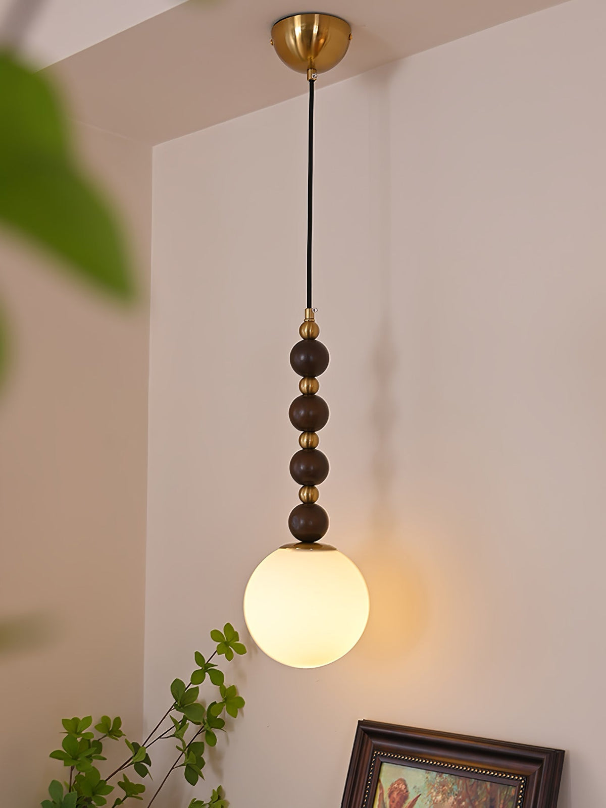 Golie lámpara colgante minimalista de madera