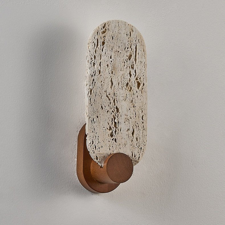 Sereneria aplique de pared travertino