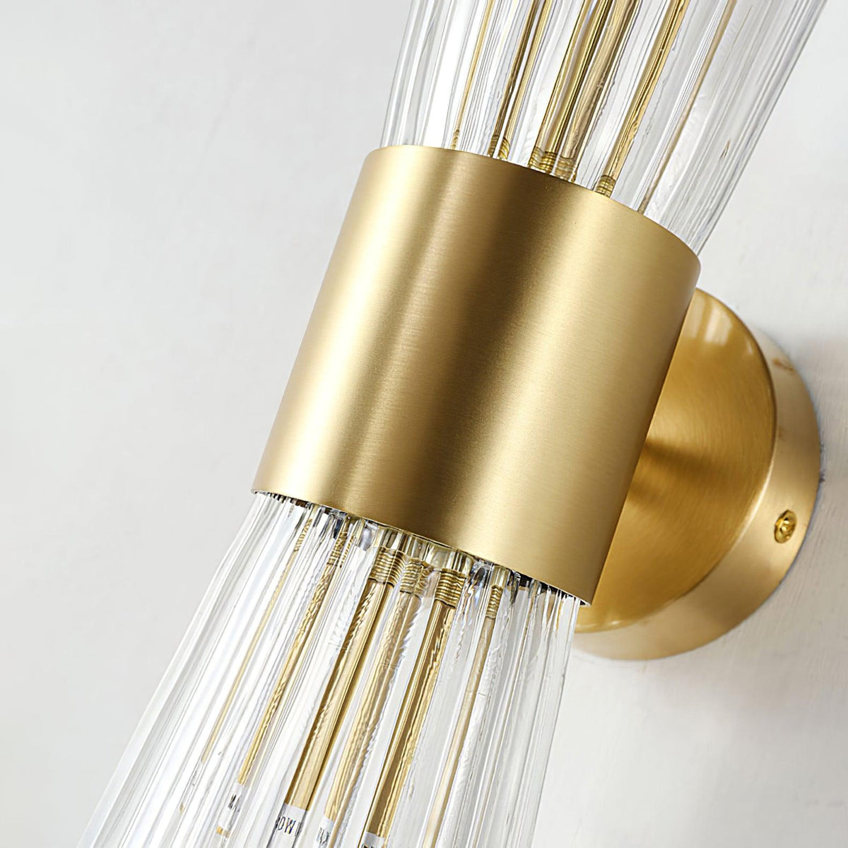 Cyrinenne aplique de pared de cristal
