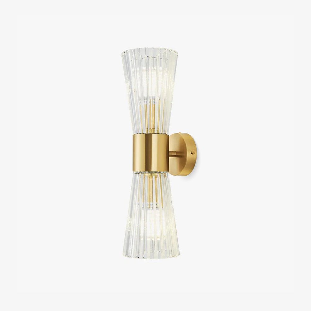 Cyrinenne aplique de pared de cristal