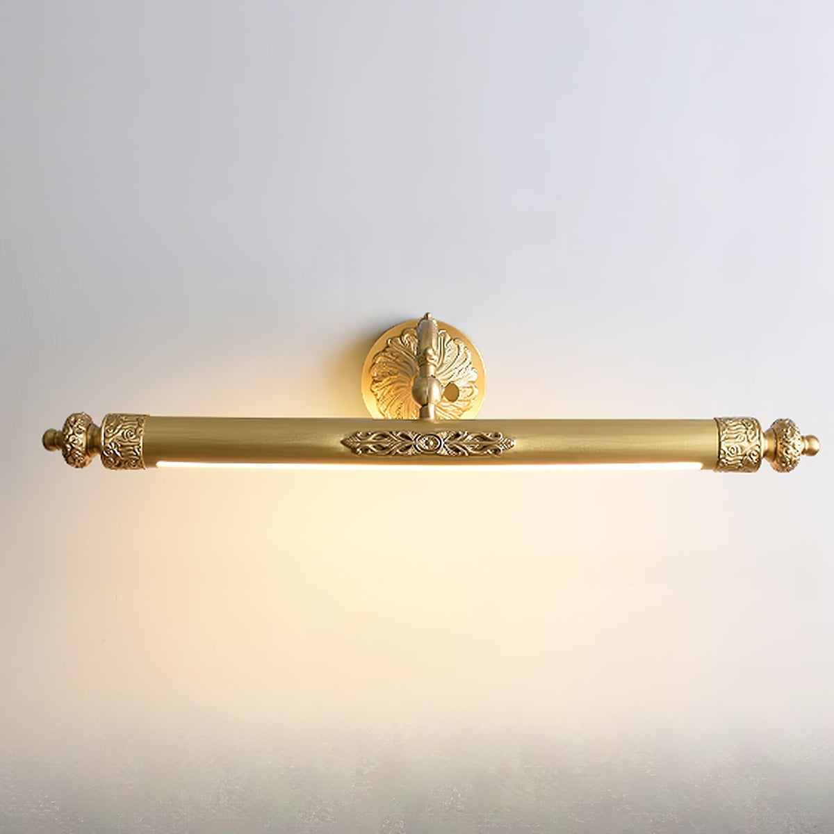 Cloren Premium nórdico aplique de pared de latón para espejo