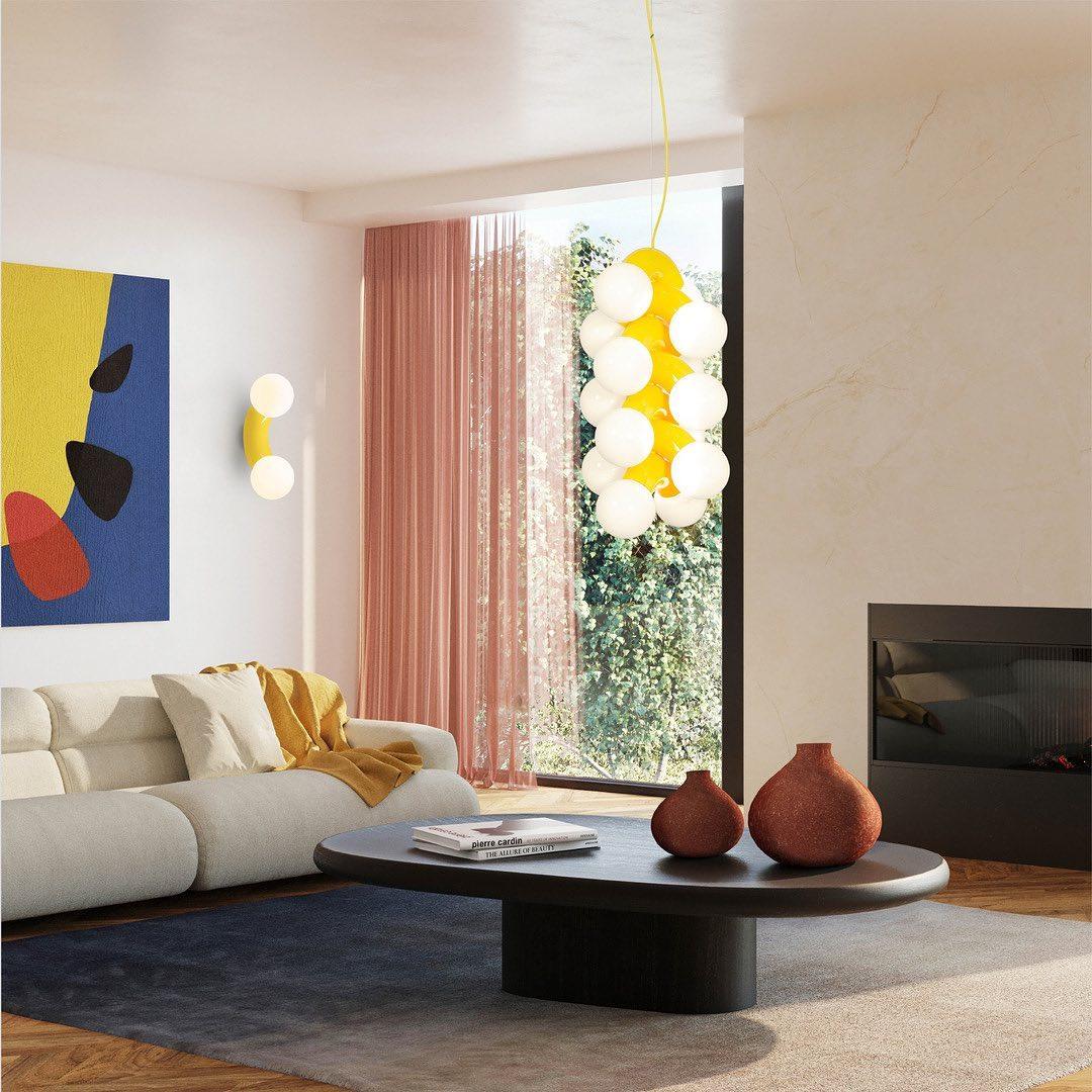 Vaelorn aplique de pared de vidrio nórdico premium art