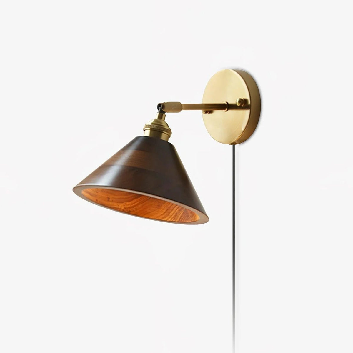Muto Lámpara de Pared Vintage con Interruptor de Cadena