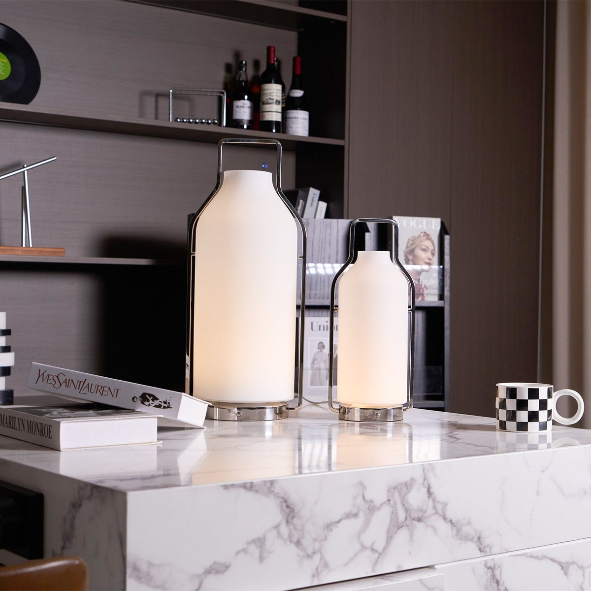 Solace farol lámpara de mesa minimalista