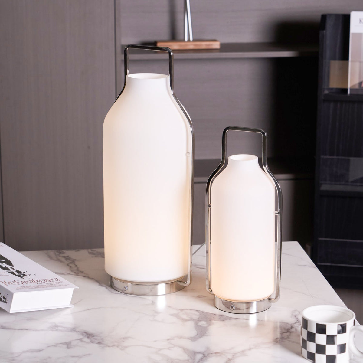 Solace farol lámpara de mesa minimalista