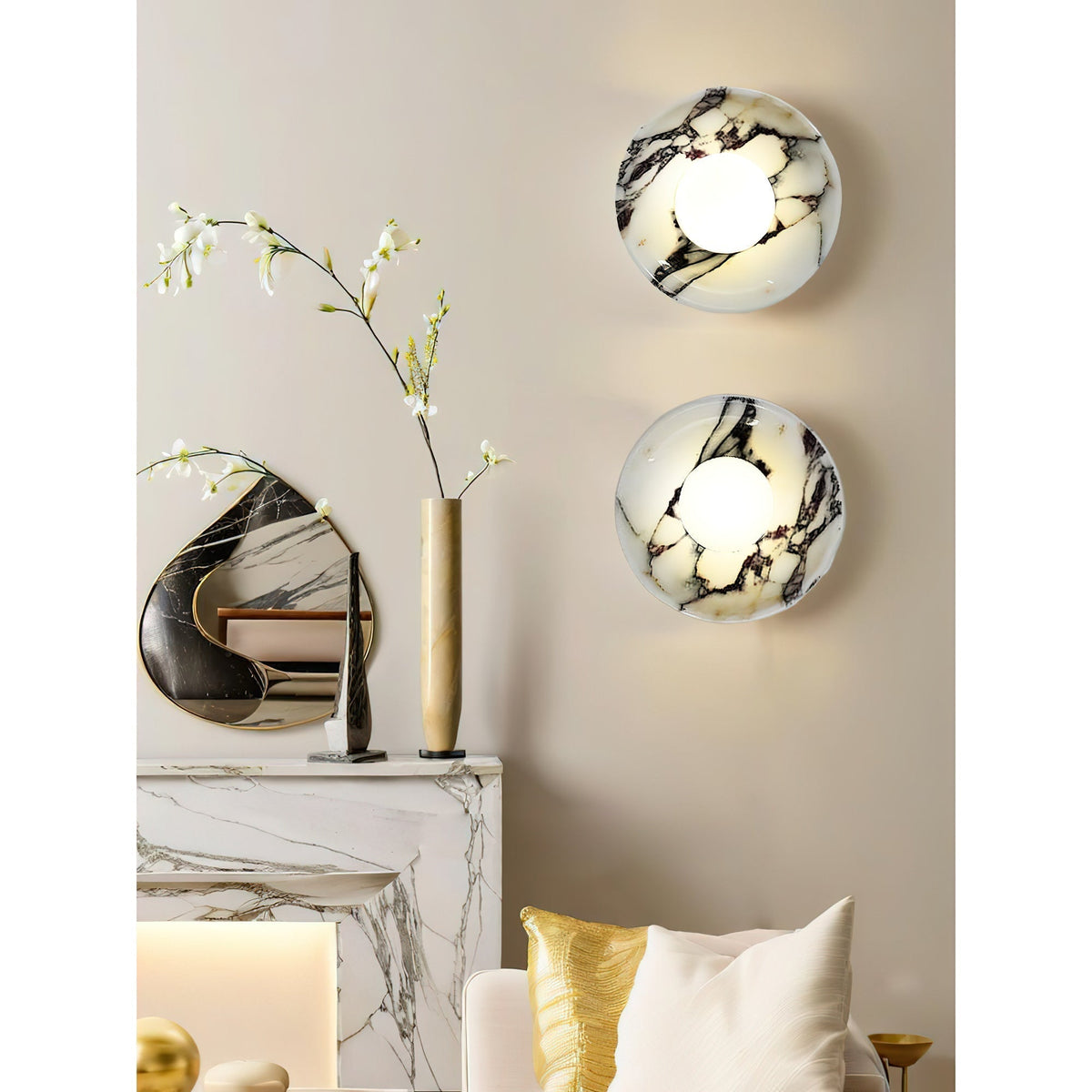 Orelisine aplique de pared