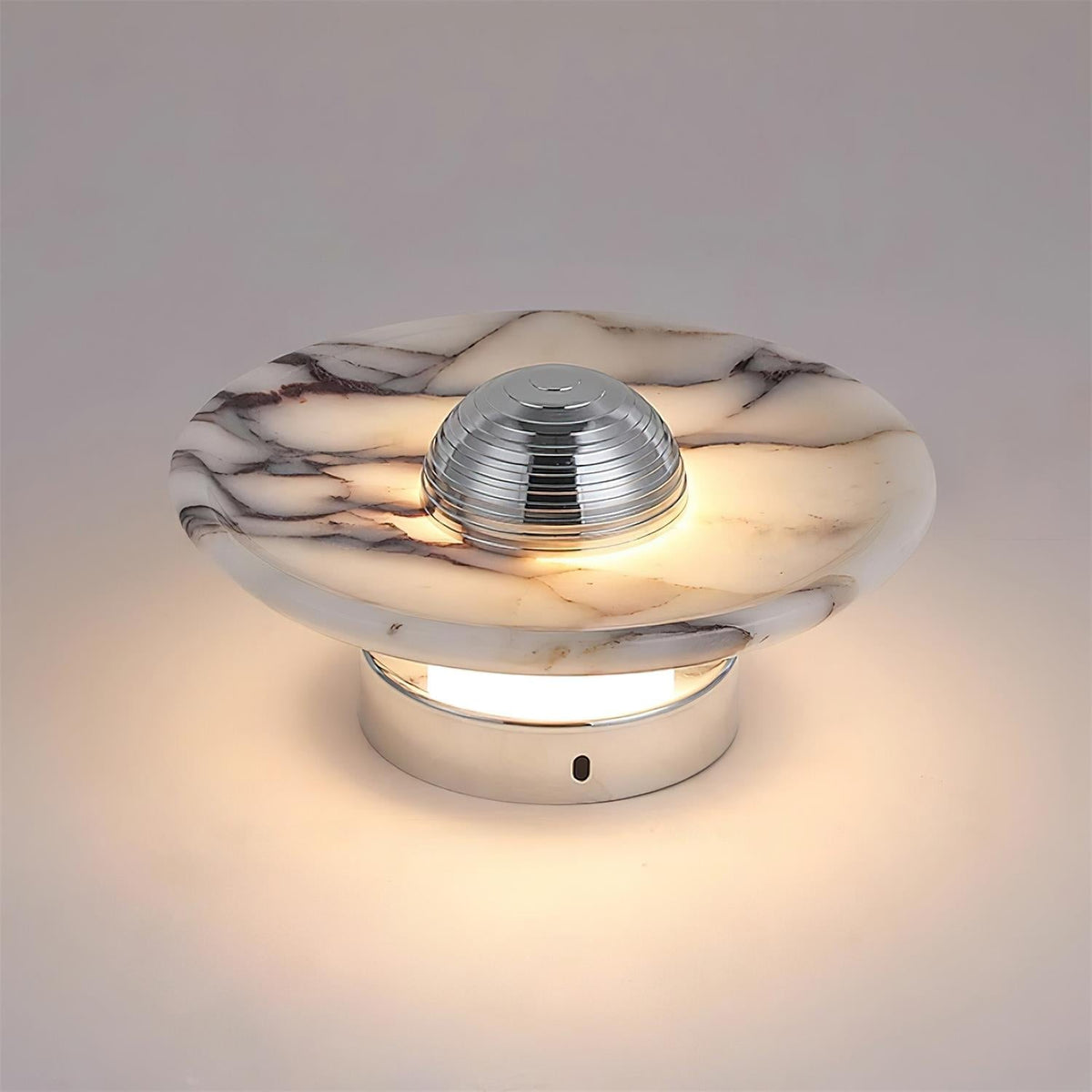 Aplique de pared de mármol disco LED moderno en varios colores
