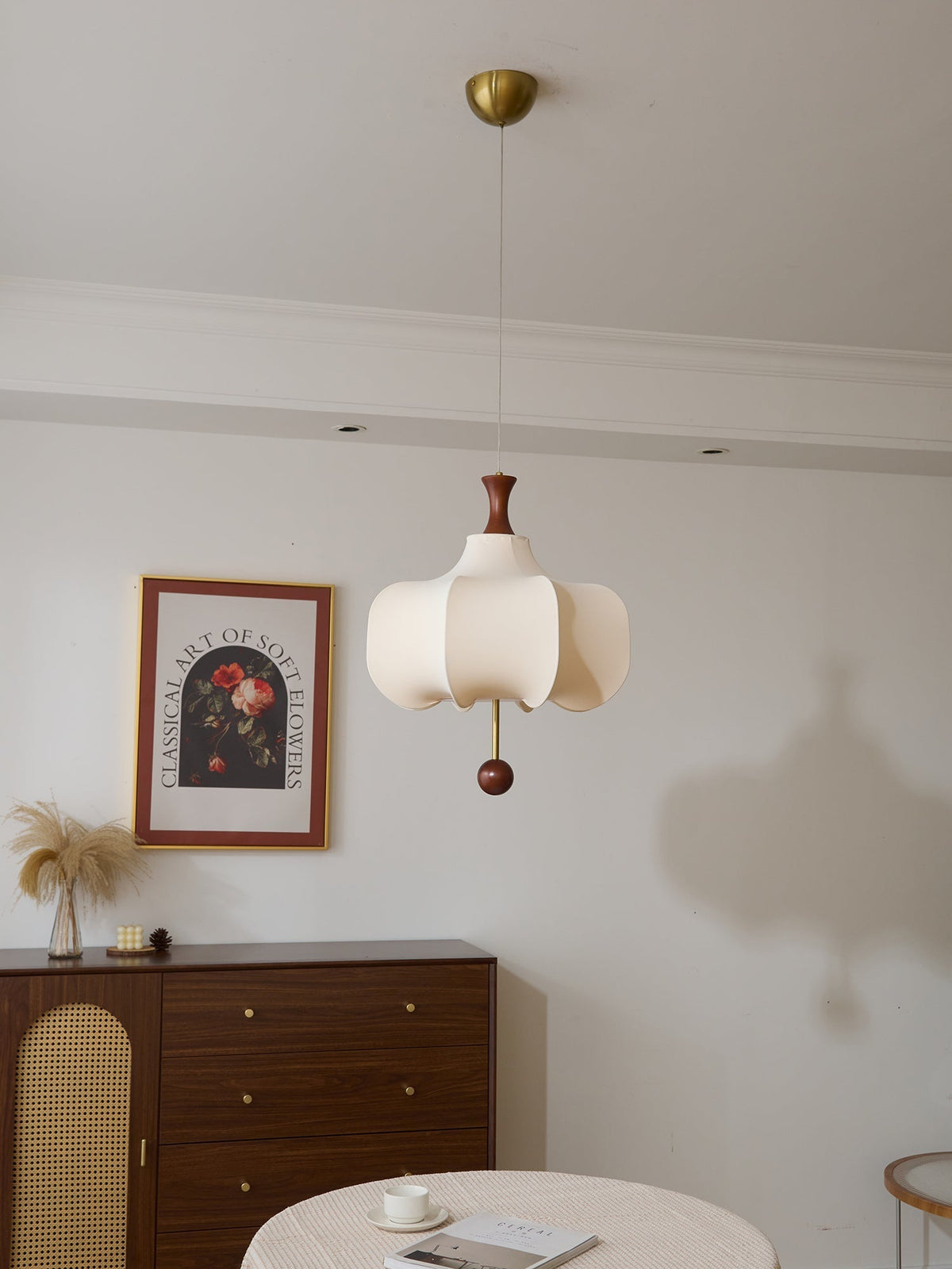Venoryra lámpara colgante Premium elegancia nube de madera
