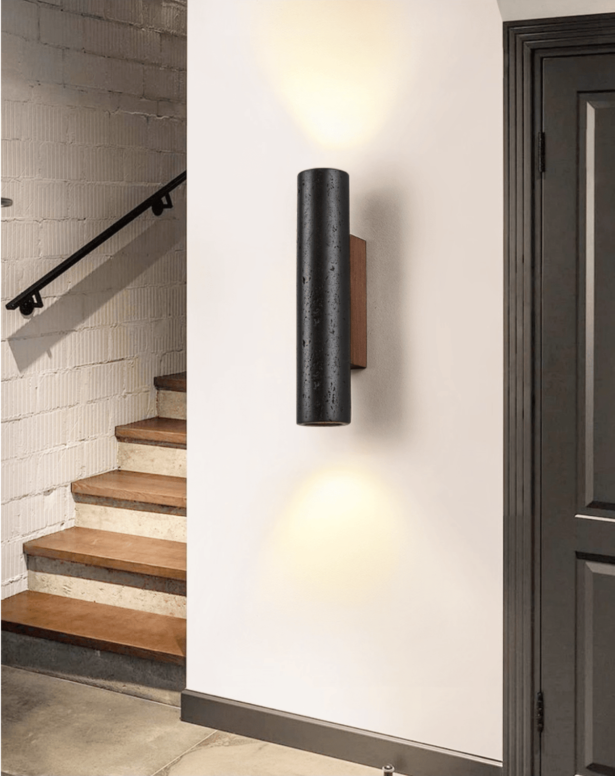 Lendis aplique de pared Noir