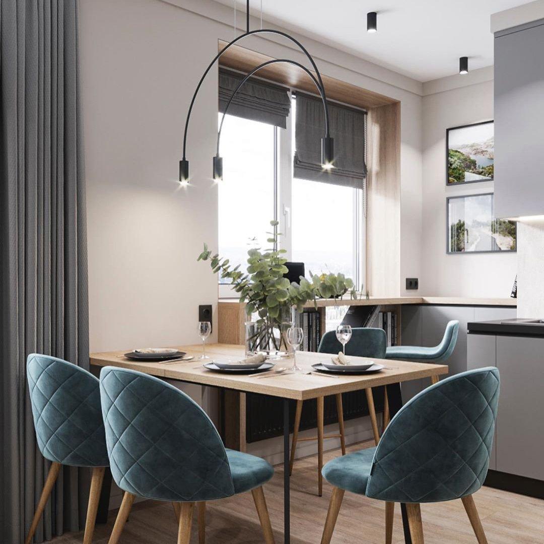 Noriel lámpara colgante minimalista con cilindros superpuestos para comedor cilíndrico