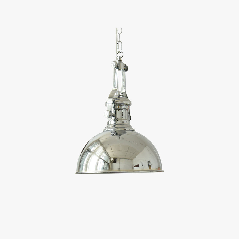 Silva Industrial LED Lámpara colgante Cromo Metal Salón/Dormitorio