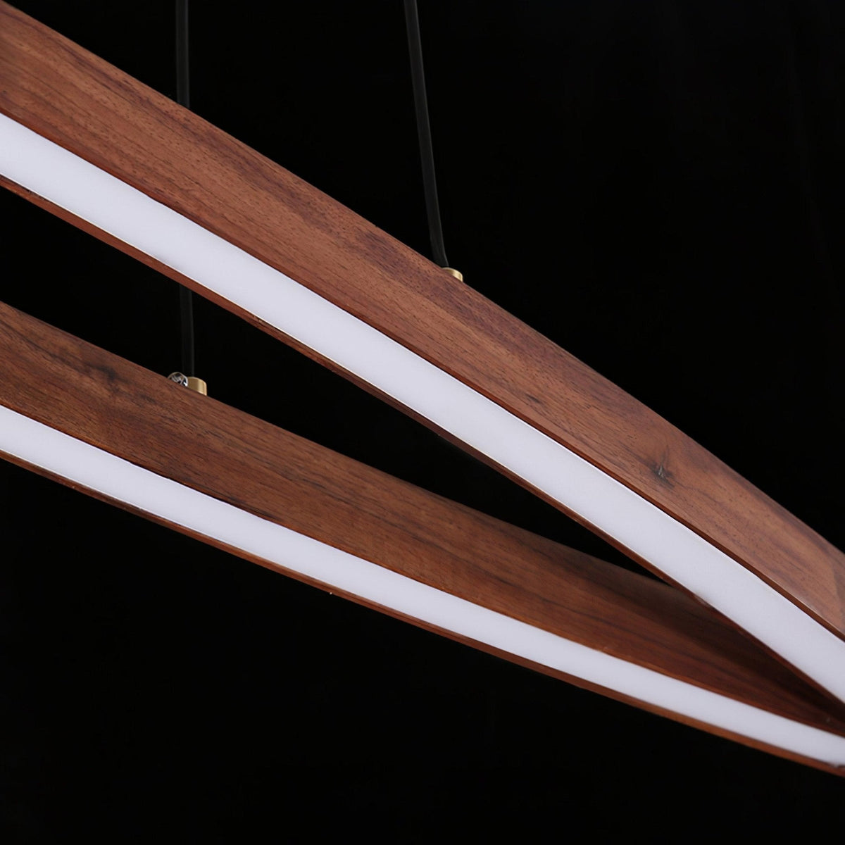 Hylan lámpara colgante de madera minimalista