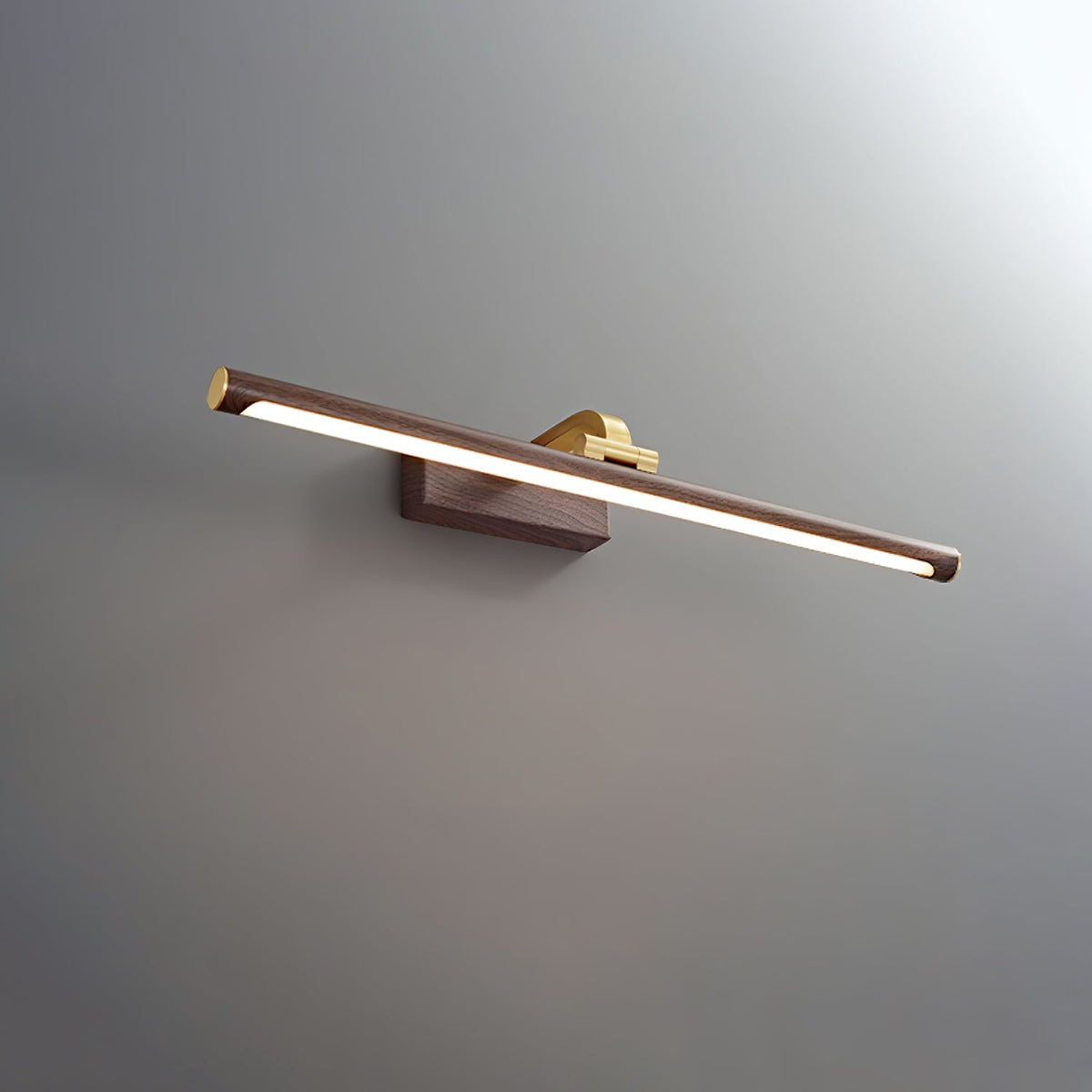 Tevelo aplique de pared minimalista de latón