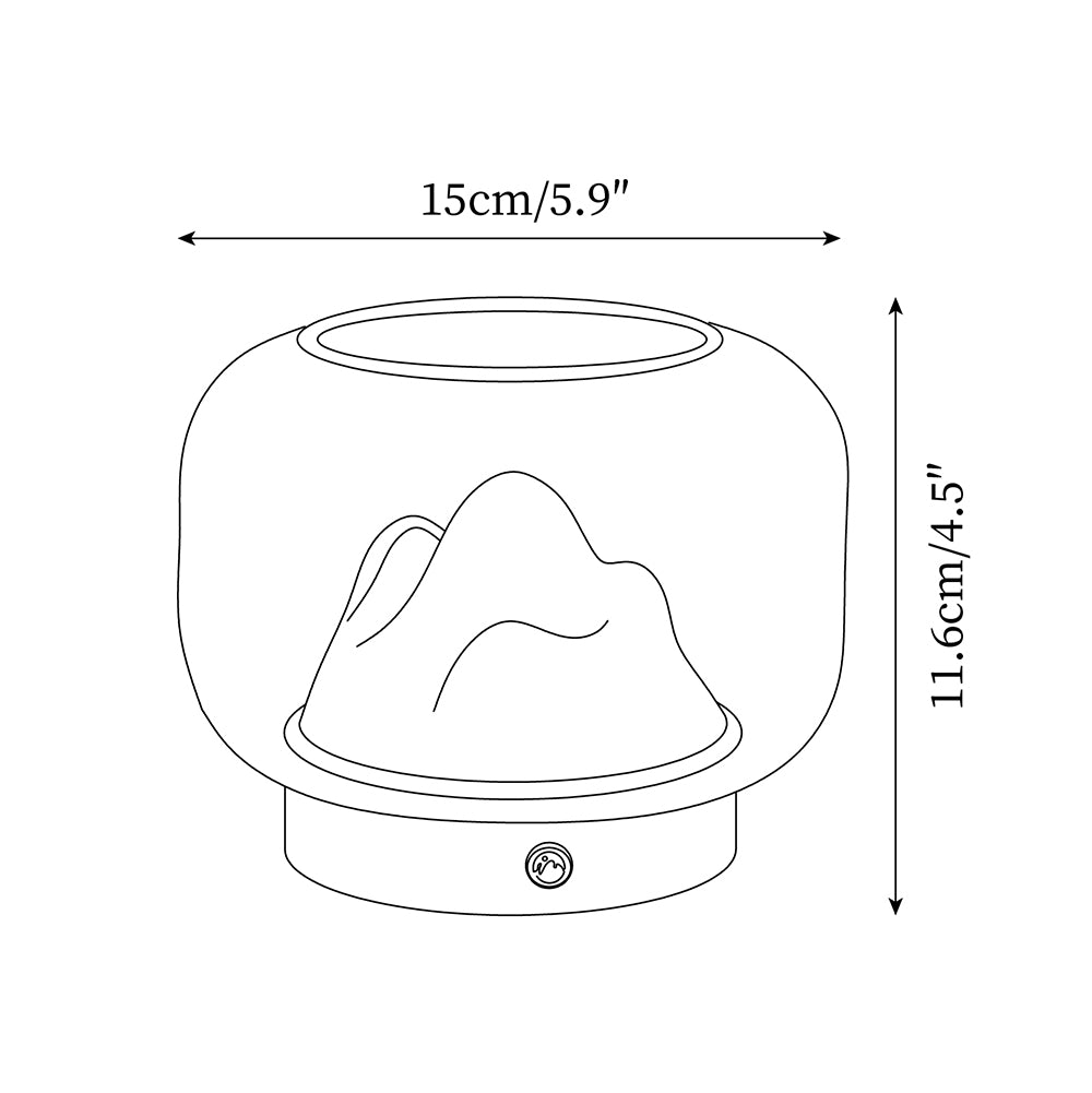 Alpine lámpara de mesa