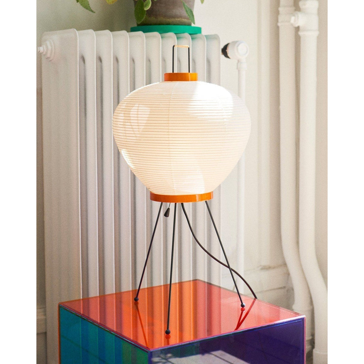 Washi lámpara de mesa Trio