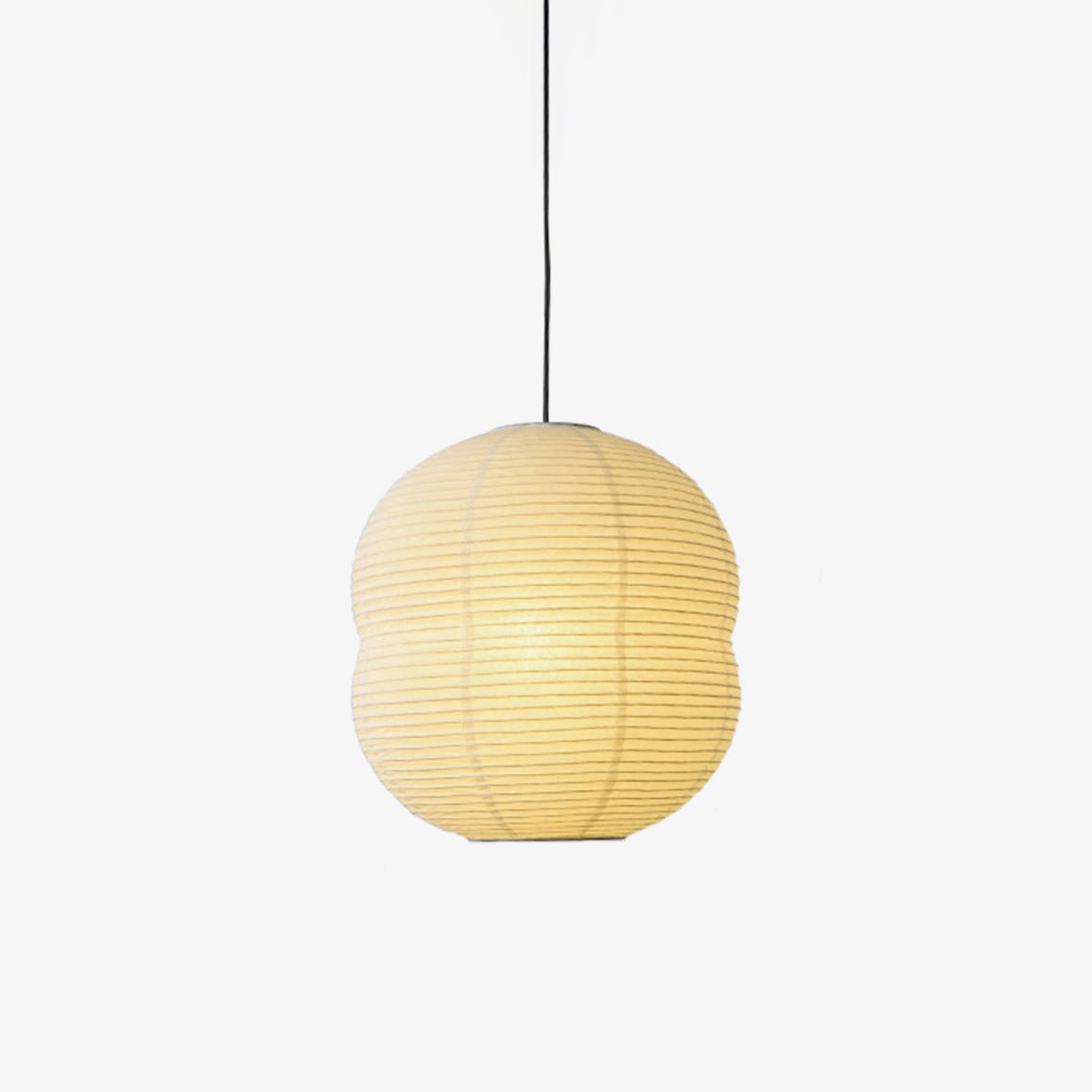 Nivelelle lámpara colgante minimalista con pantalla de papel de arroz
