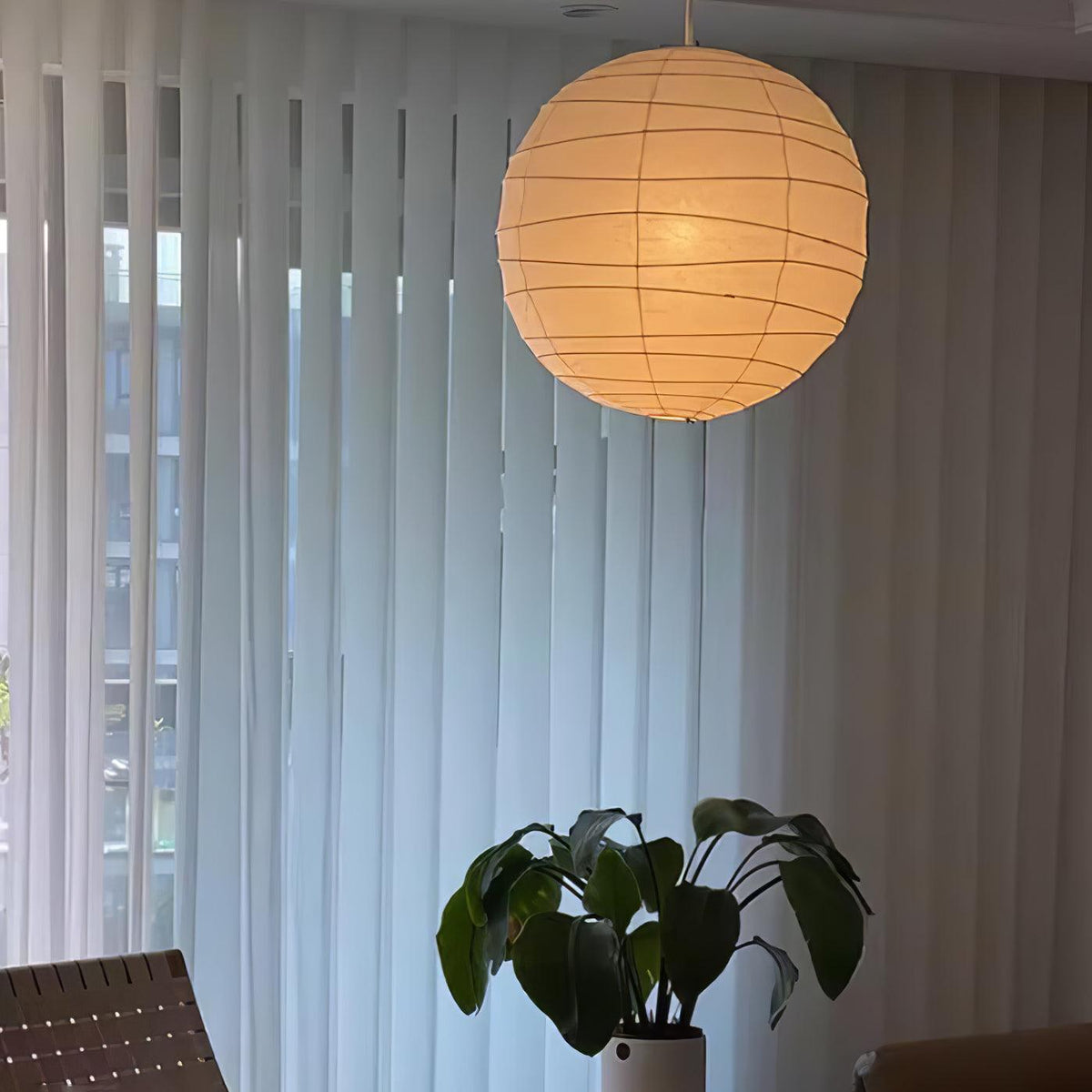 Nolden lámpara colgante de papel