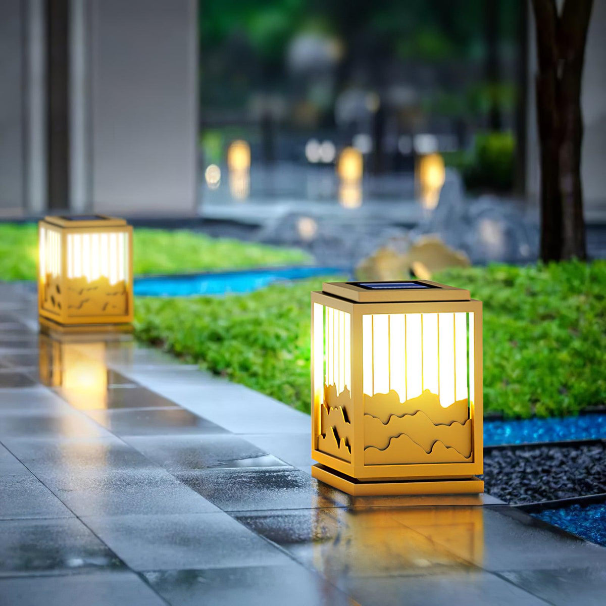 George luminaria exterior moderna