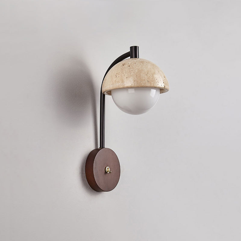 Valelaine aplique de pared travertino