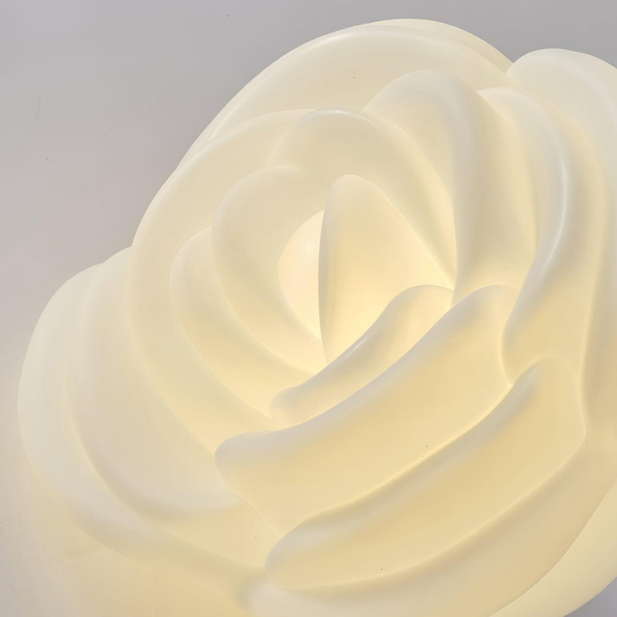 Rosebud lámpara de mesa elegante