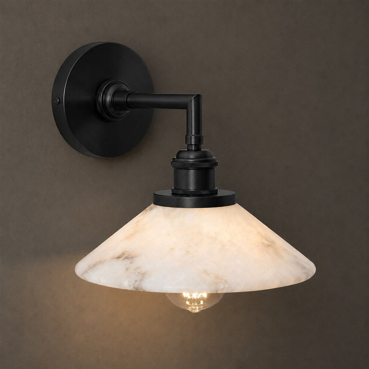 Nivenina aplique de pared alabastro
