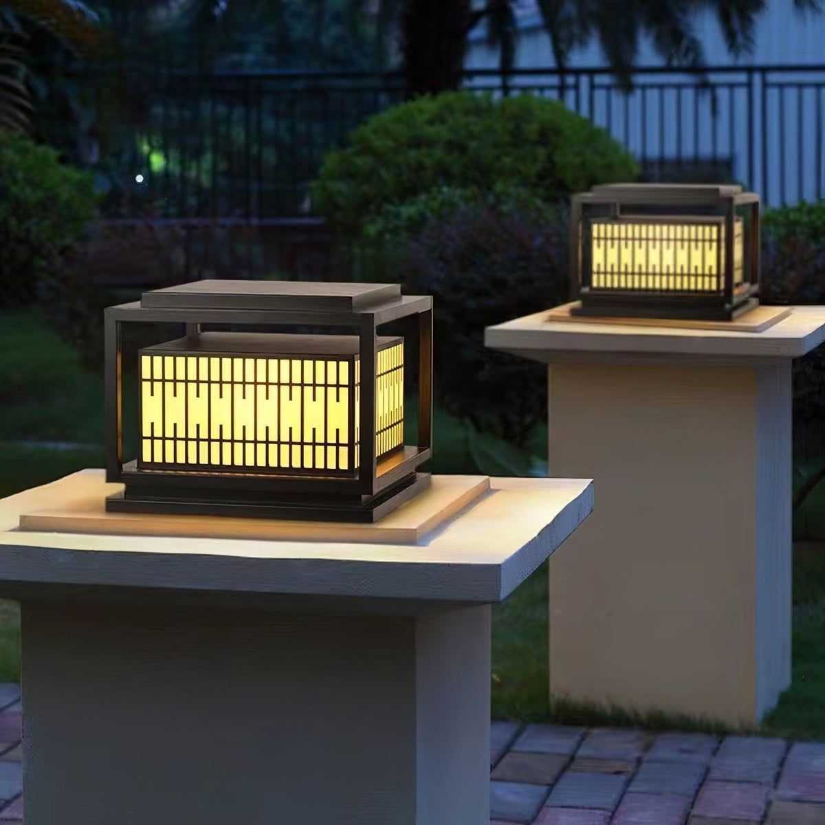 Elijah luminaria exterior moderna